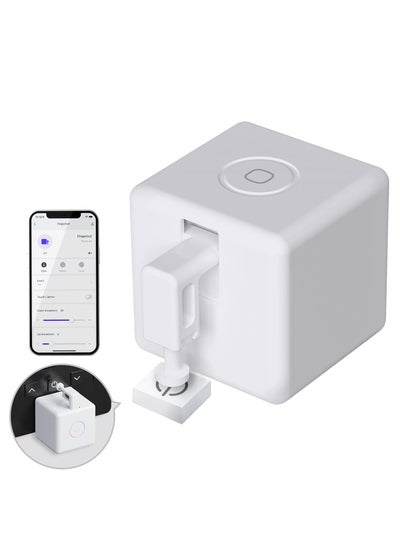 Buy Fingerbot Smart Switch Button Pusher No Wiring Bluetooth App or Timer Control Add fingerBot Hub Mini to Make it Compatible with Alexa or Google Home or IFTTT in UAE