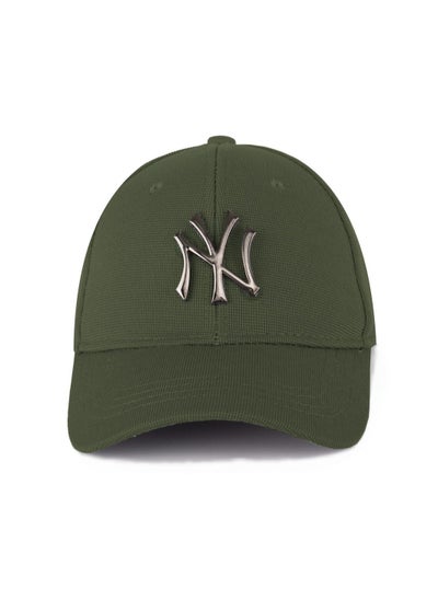 Buy NY CAP Back Close with Metal Logo in UAE