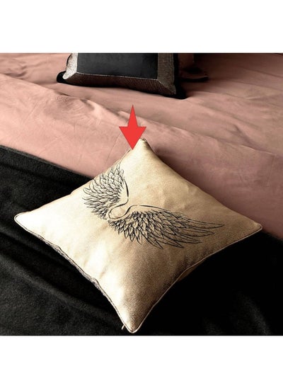 Buy 45X45 Cm Adele Embroidered Cushion Ecc-015 in UAE