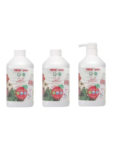 Buy Pack Of 3 Baby Bottle Liquid Wash - 3x700ml in Saudi Arabia