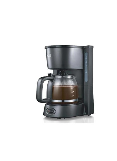 Buy Coffee Maker, 0.75 Liter Capacity, Rapid Heating System, 650 Watts Black. in Saudi Arabia