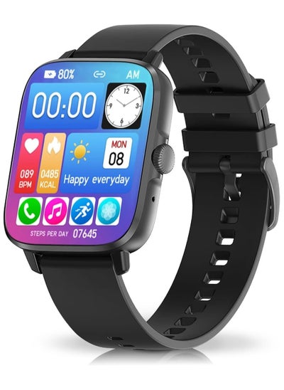 Buy Smart Watch for Men - DT102 - Fitness Tracker Technology - Multiple sports modes - Dual Bluetooth 5.0 - Smart Watch to Monitor Blood Oxygen - Heart Rate - Smart Watch for Men in UAE