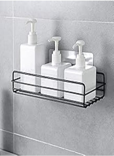 اشتري ZURATO Punch-Free Multipurpose Kitchen Bathroom Storage Shelf Wall Holder Storage Rack Bathroom Rack Organizer Storage Box with Strong Magic Sticker Shower Caddies Kitchen Rack Storage Rack في مصر