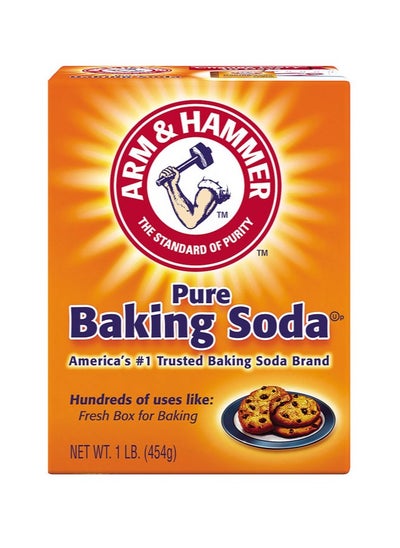 Buy Arm & Hammer Pure Baking Soda 454 G, Orange in UAE