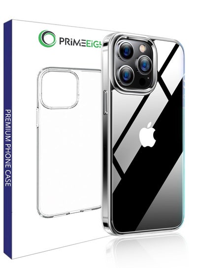 Buy Transparent Crystal Clear iPhone 12 Pro Case and Apple iPhone 12 Pro Case 6.1 inch - Shockproof Curved Edges apple iphone 12 Pro case - HD Clear Anti Scratch iPhone 12 Pro protective case in Saudi Arabia