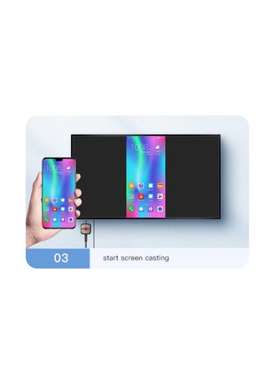 Buy wireless screen mirroring device | 5G WiFi screen receiver | 4K HDMI projector adapter | Yesido TV10 transmitter | mobile to TV display converter | wireless HDMI dongle | 4K video streaming device in UAE