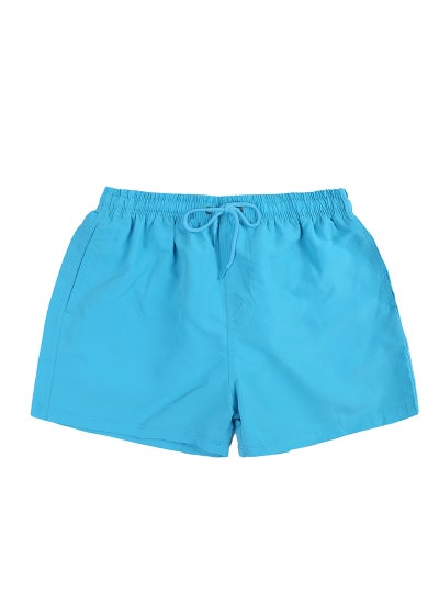 اشتري Mens Quick-Dry Surf Swim Trunks Casual Sport Shorts Sky Blue في السعودية