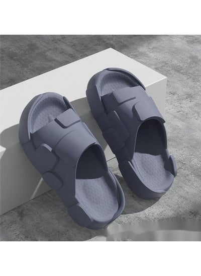 اشتري New Fashion Square Thick Sole Casual Non-Slip Slippers في الامارات