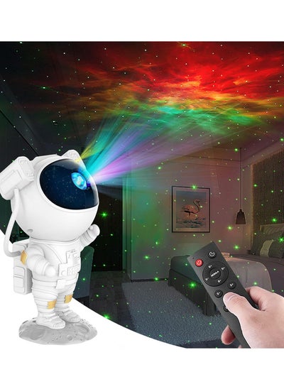 اشتري Astronaut Star Projector Night Lights, Kids Room Decor Aesthetic,Astronaut Nebula Galaxy Projector Night Light,Remote Control Timing and 360°Rotation Magnetic Head,Lights for Bedroom,Gaming Room Decor في الامارات