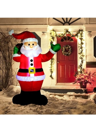 Buy Inflatable Outdoor Decorations, 6FT/1.8M Luminous Inflatable Ornaments with LED Lights Built-in,Tethers, Stakes for Outdoor Decor in UAE