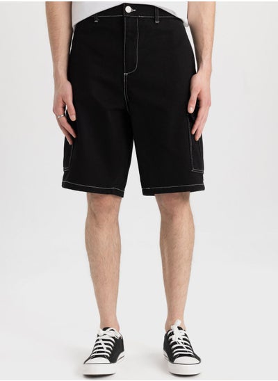 Buy Relax Fit Regular Hem Bermuda in Saudi Arabia