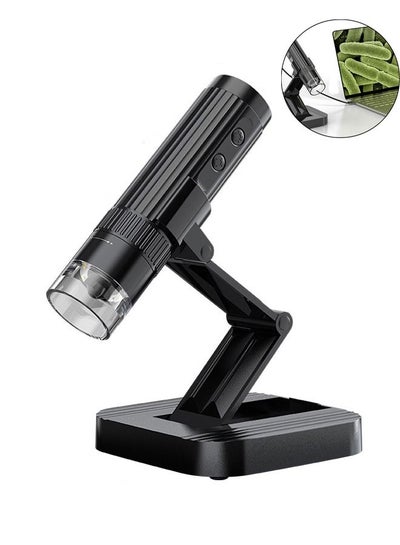 Buy Wireless Digital Microscope 50X-1000X 1080P HD WiFi Portable Handheld USB Microscope in Saudi Arabia