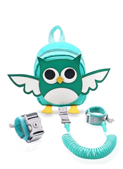 Buy Safety Backpack Harness With Adjustable Wrist Leash, Cute Owl-shaped Adorable and Attractive Children's Anti-lost Backpack in Saudi Arabia