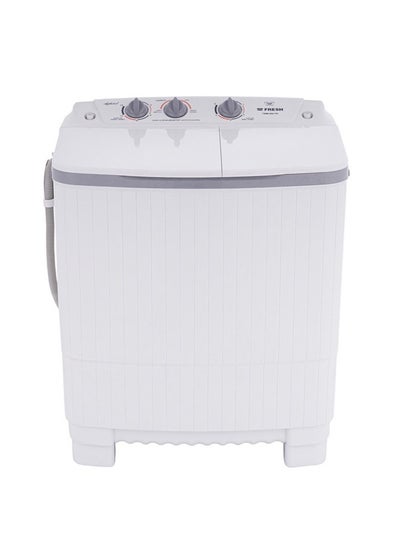 Buy Fresh Top Load Half Automatic Washing Machine, 6Kg, White - TWM600PD in Egypt