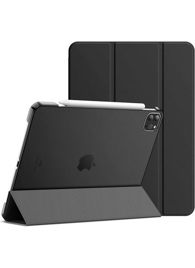 Buy Protective Flip Case For Apple iPad Pro 11 With Trifold Stand Auto Wake Sleep Shockproof Cover in UAE