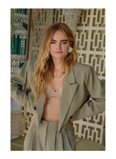 Buy Woman's World Cropped Blazer in UAE