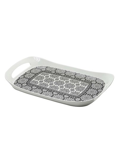 اشتري Rk Comfort Tray X- Large Black Abstract, Dwt1026Bab, 18"X11" في الامارات