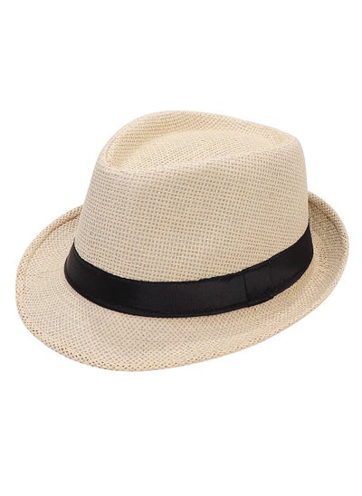 اشتري New Fashion Simple Solid Mesh Breathable Sunshade and Sunscreen Hat في الامارات