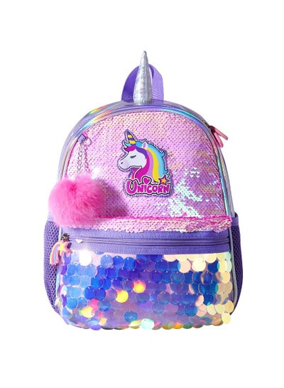 Buy Eazy Kids Unicorn Sparkle Backpack - Pink in UAE