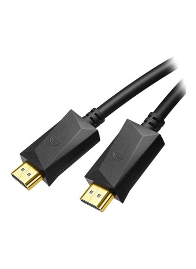 Buy HDMI Connector Cable Black/Gold in UAE