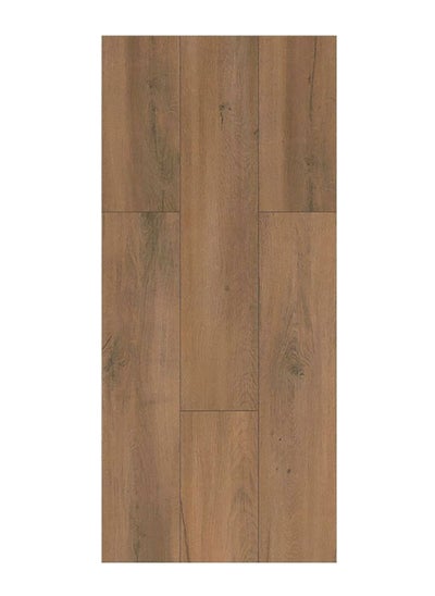 Buy Waxed Lock Protective Gordon Indoor Laminate Flooring Brown 0.8 x 19.7 x 120.5 cm 5053743 in Saudi Arabia