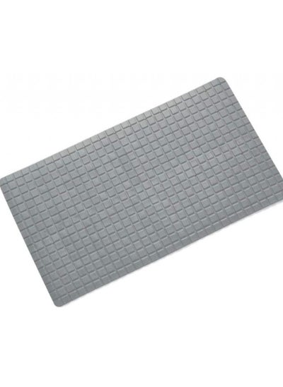 Buy Shower Mats, Extra Long Not-slip Bathtub Mat, Bathroom Rug With Strong Suction Cups Drain Hole For Baby, Elderly, Kids, Bathroom-gray 71x40cm(28x16inch) Gray in UAE