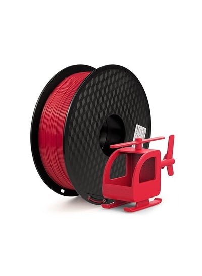 Buy PETG 3D Printer Filament, PETG Filament , 1.75mm Dimensional Accuracy +/- 0.03 mm, 1 kg Spool - Red in UAE