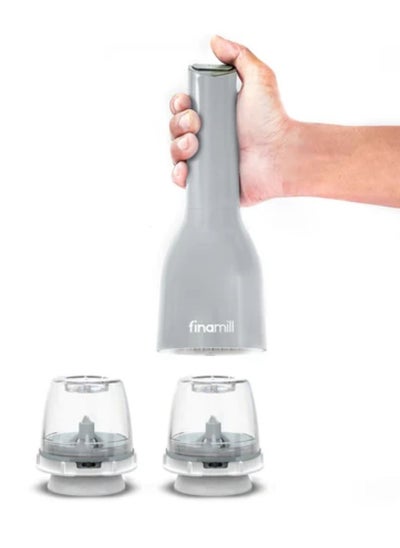 اشتري FinaMill Battery Operated Spice Grinder w/two pods- Stone في الامارات