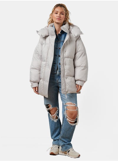 اشتري AE Oversized Puffer Jacket في مصر