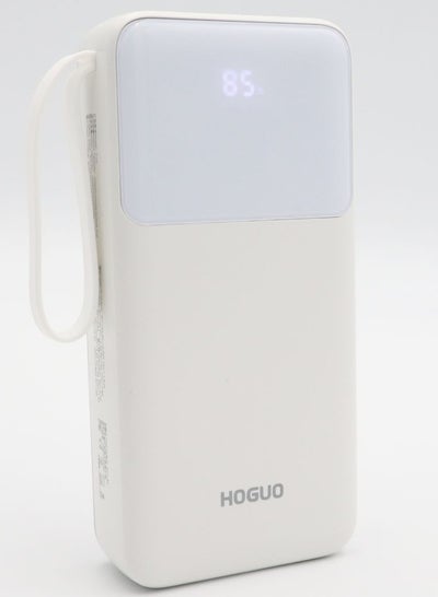 Buy Hoguo P19 20000mAh Power Bank - White in UAE