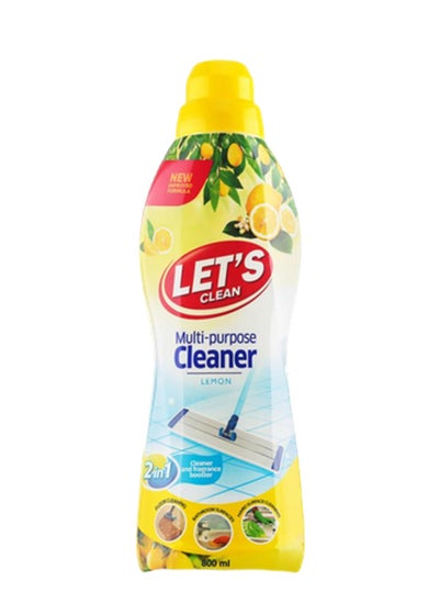 Buy Multi-Purpose Cleaner 800ml Lemon in UAE