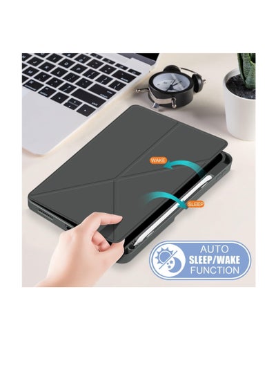 Buy iPad Air 5th Generation Smart Case 2022/ Air 4th Generation 2020 10.9 Inch Case with Pencil Holder Full Body Protection + Apple 2nd Pencil Charging and Auto Wake/Sleep in Egypt