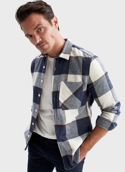 Buy Checked Regular Fit Shirt in Saudi Arabia