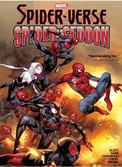 Buy Spiderverse/Spidergeddon by Slott, Dan Hardcover in UAE