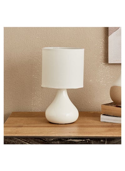 Buy Clarc Ceramic Table Lamp 23x14x14 cm in UAE