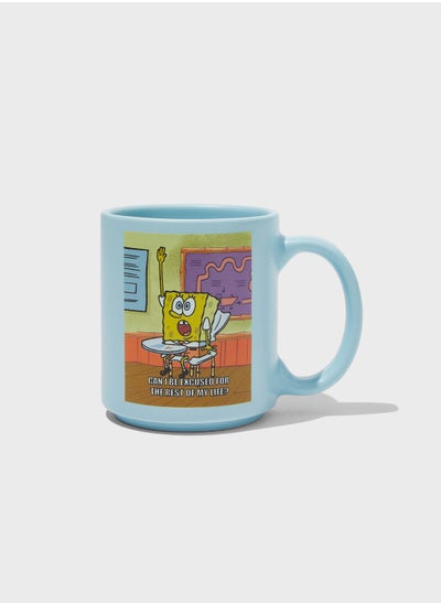 Buy SpongeBob Excused Daily Mug in UAE