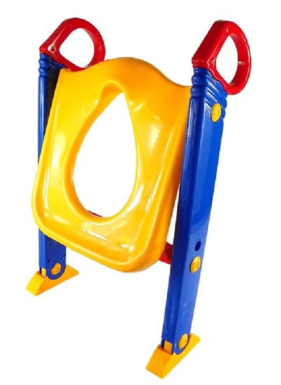 Buy Portable Folding Trainer Toilet Potty Training Ladder Chair For Children in Saudi Arabia