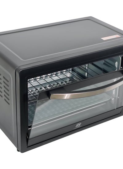 Buy Multifunction 48L Capacity 2200W Household Electric Oven 90-250°C Adjustable Temperature Heating Selector with 60 Minutes Timer and Power Indicator Light Convenient Pull Handle Microwave Oven 58.5x41.5x38.4 cm in UAE