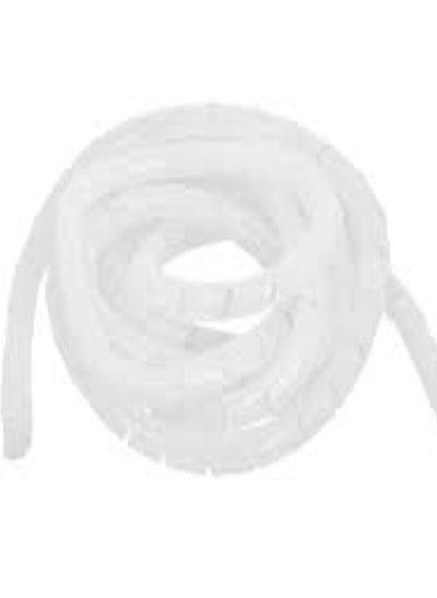 Buy KNP White Spiral Cable Wrap 10 MM in UAE