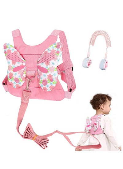 Buy ORiTi Anti Lost Wrist Link Child Kids Safety Harness Kids Walking Wristband Assistant Strap Belt for Girl Pink in UAE