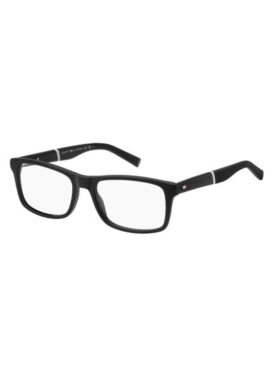 Buy Men's  Rectangular Shape  Sunglasses Th 2044  37 - Lens Size: 37.2 Mm - Mtt Black in Saudi Arabia