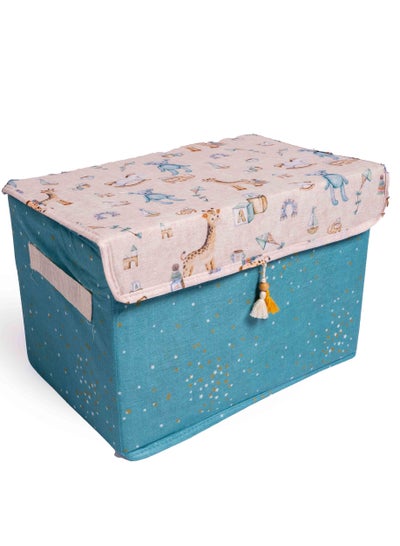 Buy A box for storing clothes, toys and home accessories Size 35X24X23 CM in Saudi Arabia