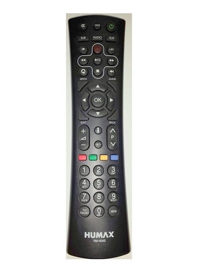 Buy Remote Control For Humax Receiver RM-H04S Black in Saudi Arabia