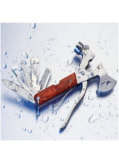 اشتري 14 in 1 Multi Tool Hammer Claw Knife Opener Screwdriver Plier for Outdoor Camping Travel في الامارات