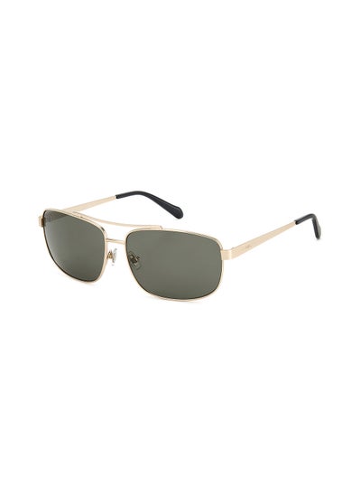 اشتري Men's UV Protection Rectangular Sunglasses - Fos 2130/G/S Mt Ligh G 61 - Lens Size: 61 Mm في السعودية