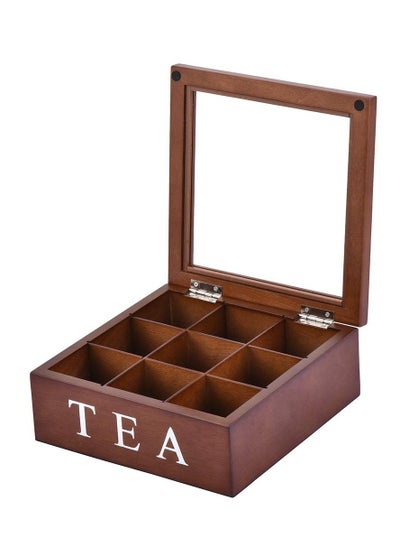 Buy Wood Tea Storage Box Teabag Storing in Saudi Arabia