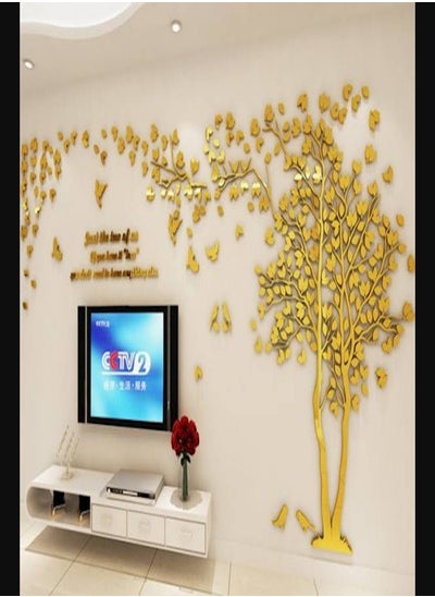 اشتري Acrylic Tree Decorative 3D Wall Sticker في الامارات