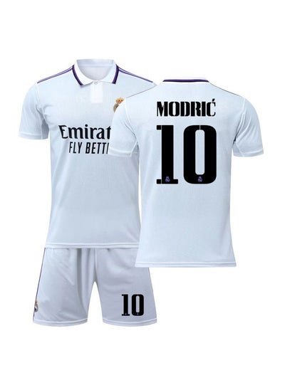 اشتري Modric 10 Stadium Home Away Men's Soccer Jersey في السعودية