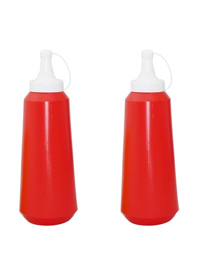 Buy Set of 2 Ketchup Dispenser Bottle 500ml in UAE