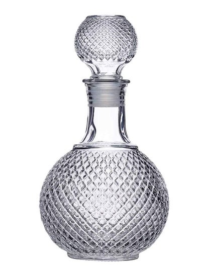 Buy 1000ML Round Ball Water Drinking Glass Bottle in UAE